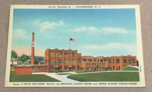 LINEN .01 PC - HOME OF SMITH BROTHERS COUGH DROPS & SYRUP, POUGHKEEPSIE, N.Y.