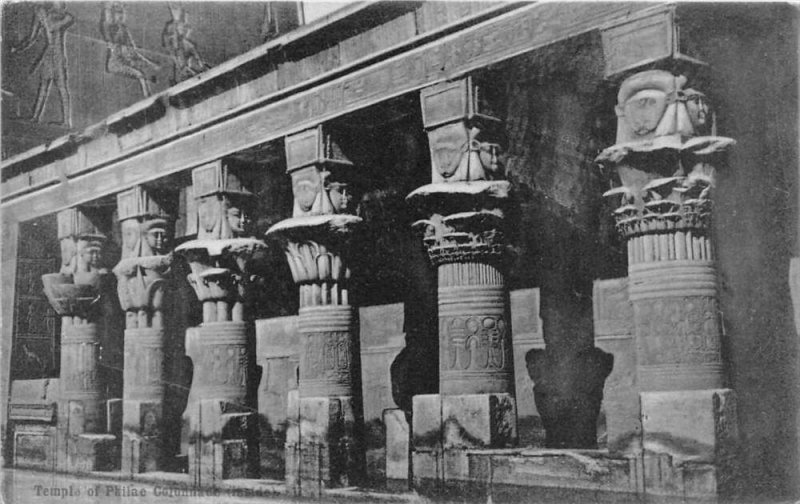 Egypt  Temple of Philae Colonnade