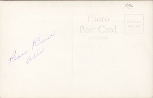 Peace River Alberta Birdseye Real Photo Postcard E90