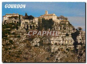 Modern Postcard Gourdon Alpes Maritimes