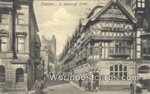 St Werbugh Street Chester England, United Kingdon of Great Britain Unused 