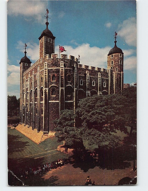 Postcard Tower of London, White Tower, London, England