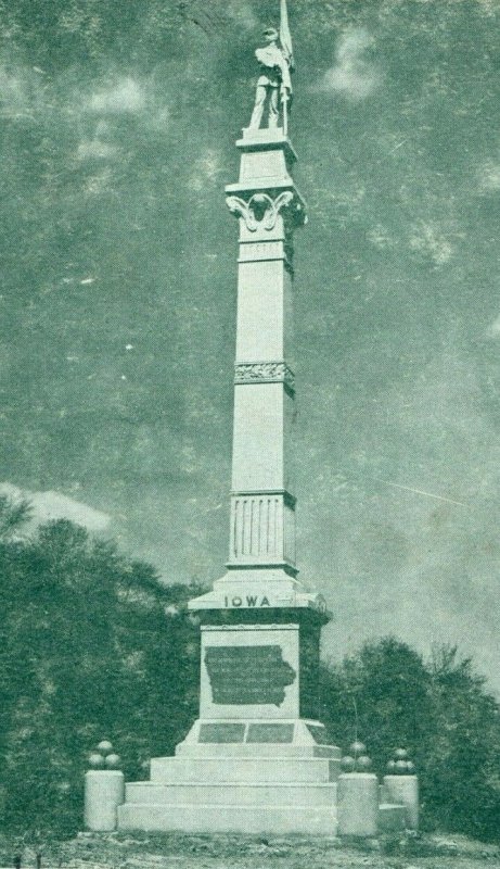 Circa 1900-08 Iowa Monument, Lookout Mt, Chattanooga, Tennessee Vintage P15 