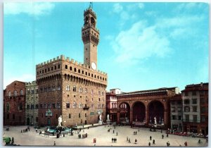 Postcard - Place de la Signoria - Florence, Italy