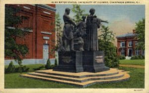 Alma Mater Statue - Urbana, Illinois IL