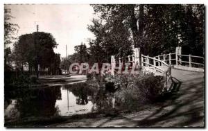 Modern Postcard Le Vesinet Lakeside Ibis Bridge