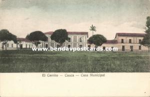 colombia, EL CERRITO, Cauca, Casa Municipal (1910s) F. Menotti