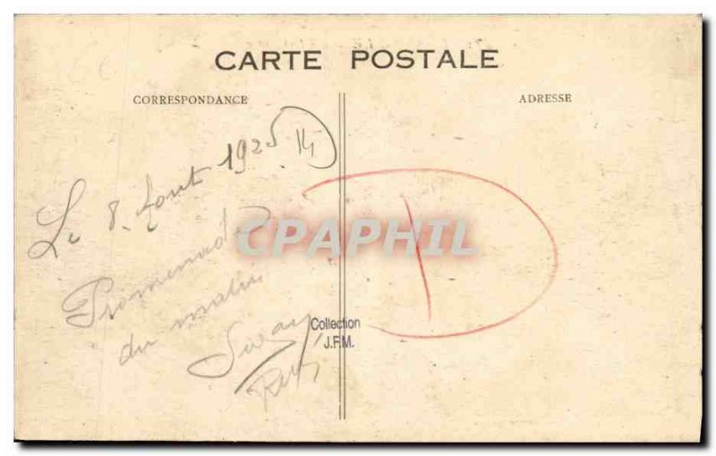 Old Postcard Deauville La Potiniere