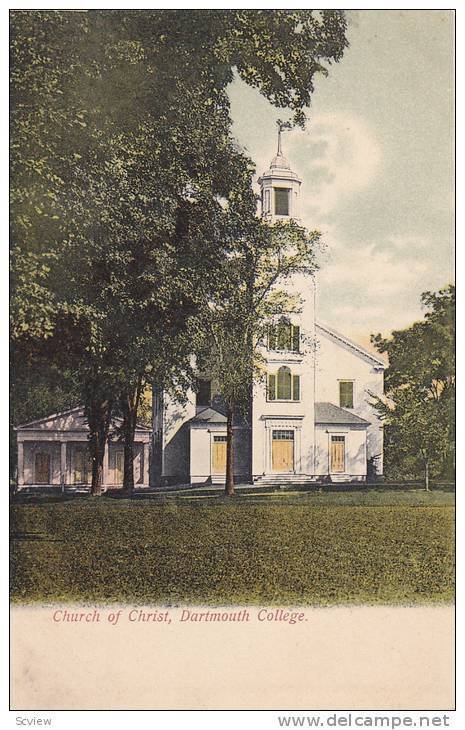 Exterior, Church of Christ, Dartmouth, College, Hanover, New Hampshire,  00-10s