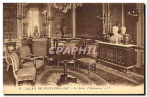 Old Postcard Palace of Fontainebleau The Abdication of Living