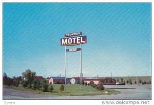 The Frontier Motel , MEDICINE HAT , Alberta , Canada , 50-60s