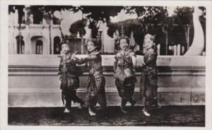 Cambodia Indo-Chine Angkor Danseuses Cambodgiennes Local Dancers Real Photo