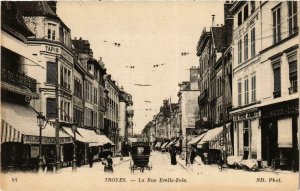 CPA Troyes- La Rue Emile Zola FRANCE (1007901)