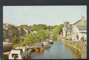 Yorkshire Postcard - The Canal, Skipton     RS18843