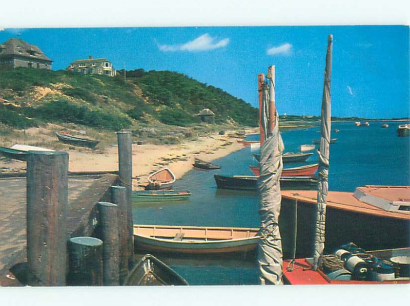 Pre-1980 BOAT SCENE Cape Cod - Chatham Massachusetts MA AF4259