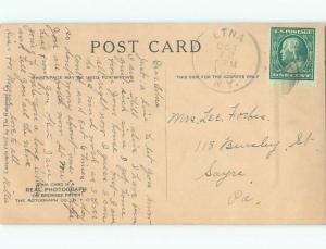 Pre-1920 rppc NICE VIEW Postmarked Etna - Near Ithaca New York NY i7574