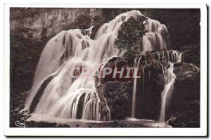 Old Postcard Caves Baume les Messieurs Cascade Tufs