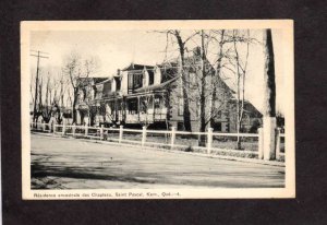 PQ QC Chapleau  Saint Pascal Kam Quebec Canada Carte Postale Saint-Pascal