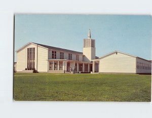 Postcard The Base Chapel, Dover Air Force Base, Dover, Delaware