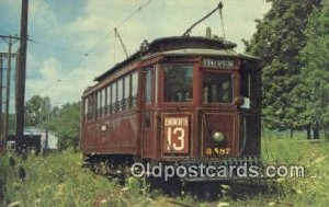 Car 3487 Pittsburgh 1905, Arden Trolley Museum Washington, PA, USA Unused 