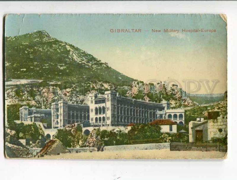 262224 GIBRALTAR New military Hospital Europa Tobacconist Shop