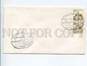 3024279 CHESS GERMANY COVER w/ special cancel #24279
