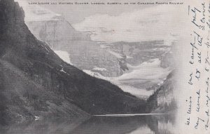 Canada Alberta Lake Louise and Victoria Glacier On The Canadian Pacific Railw...