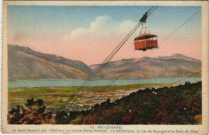 CPA AIX-les-BAINS Le Mont Revard sur Aix-les-Bains - Le Teleferique (1191207)