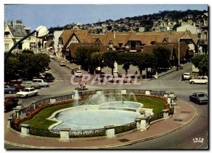 Modern Postcard Trouville Deauville Place Morny