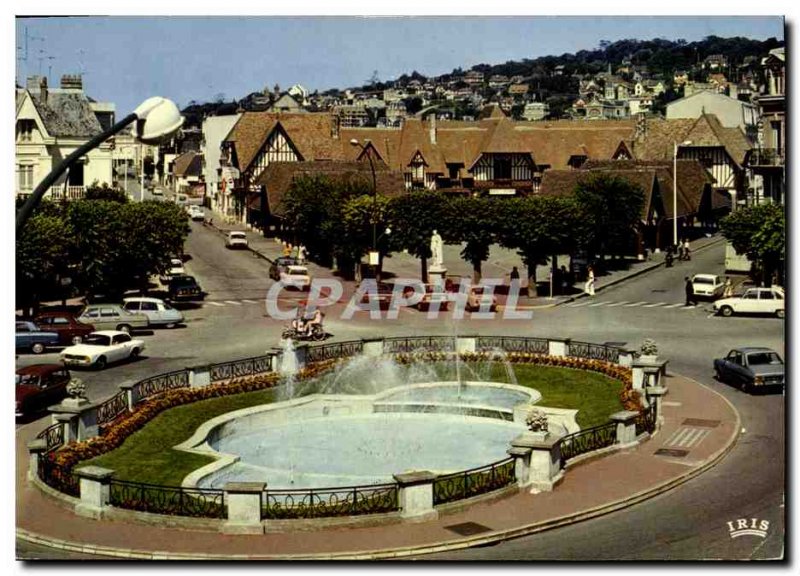 Modern Postcard Trouville Deauville Place Morny