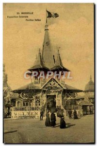 Old Postcard Beer Brewery Marseilles Colonial Exhibition Pavilion Velten