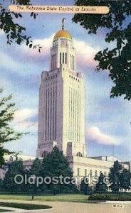 Lincoln, Nebraska, NE State Capital USA Unused 