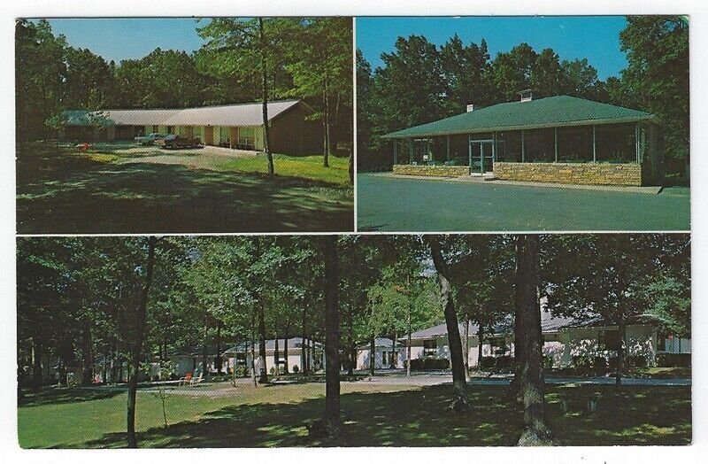Mount Airy, NC, Vintage Postcard Views of BluVue Motel & Restaurant