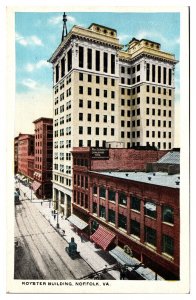 Antique Royster Building, Norfolk, VA Postcard