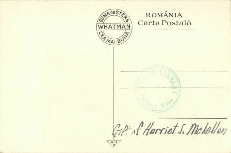romania, CONSTANȚA, Silozurile văzute din spre Mare (1920s) Postcard
