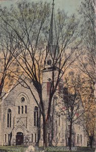 Stone Chapel at Drury Springfield Missouri MO Postcard E30