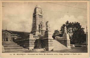 CPA Besancon Monument aux Morts FRANCE (1099005)