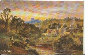 Derbyshire Postcard - View of Alport - Ref 19664A