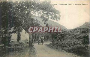 Postcard Old Surroundings of Vichy Road Malavaux