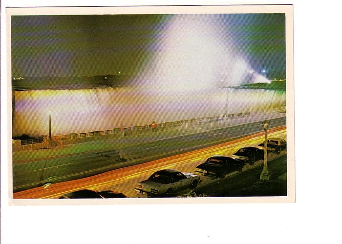 Night Time Exposure, Cars, Niagara Falls, Ontario, Royal Specialty