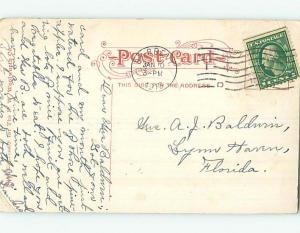 Bent Corner Divided Back LIBRARY SCENE Barre Vermont VT hs2864