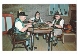 The Edelweiss Trio, Bavarian Festival, Frankenmuth, Michigan, Vintage Postcard