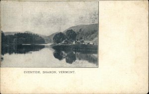 Sharon Vermont VT Eventide c1910 Vintage Postcard