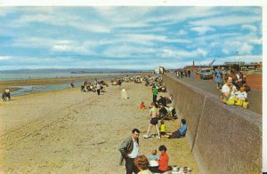 Scotland Postcard - The Beach, Ayr, Ayrshire - Ref TZ5879