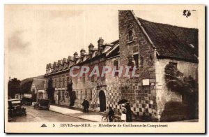 Old Postcard Dives on William the Conqueror Hostellerie sea