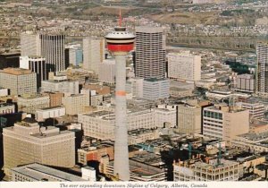 Canada Calgary Downtown Skyline View