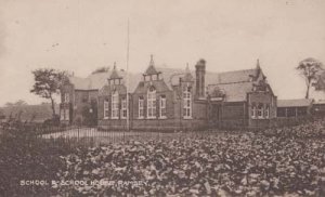 Ramsey Dovercourt School & Headmasters Building House Essex Old Antique Postcard