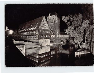 Postcard Weinstadel und Henkersteg Nürnberg Germany