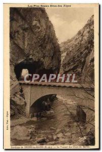 Old Postcard The Most Beautiful Sites in the Alps Digne les Bains Surroundings