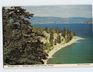 Postcard Okanagan Lake, Okanagan Valley, Canada